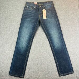 Levis 511 Jeans Mens 30x30 Blue Slim Straight Leg Dark Wash 04511644 NEW